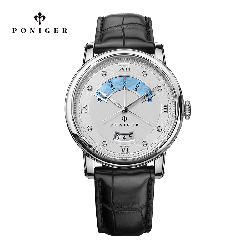 Seiko Watch Presage - PONIGER 42mm Men Luxury Wrist Watches