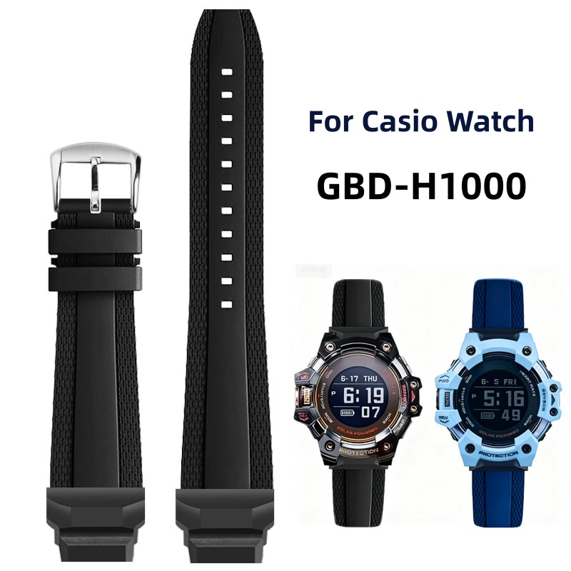 Smartwatch Casio Watches For Men - FKM Rubber Strap for G-SHOCK Casio