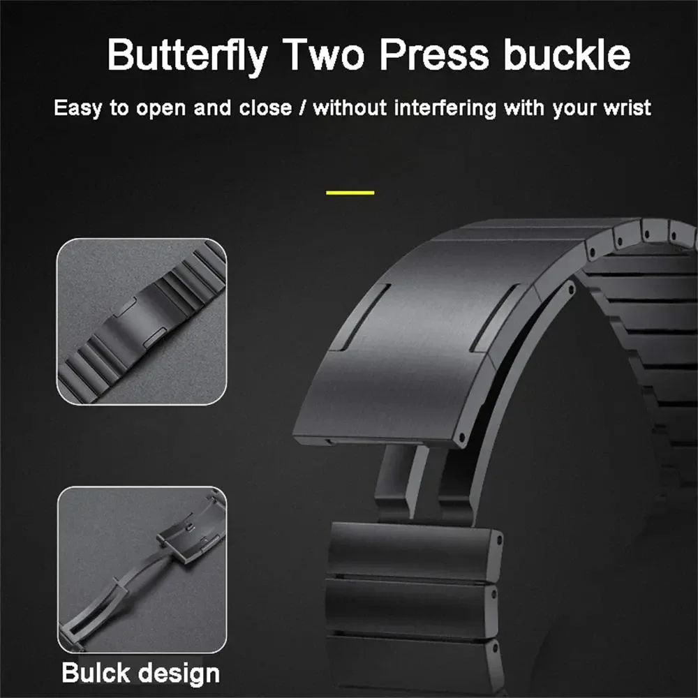 22mm Titanium Alloy Strap For  - Seiko Watches Smartwatch recension och pris