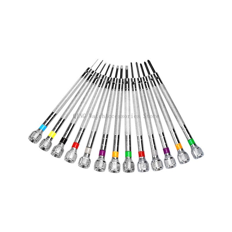 13Pcs 0.6mm-2.0mm Watch Repair - Watchmaker Screwdriver recension och pris