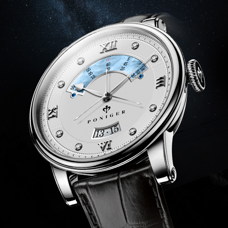 PONIGER 42mm Men Luxury Wrist  - Seiko Watch Presage recension och pris