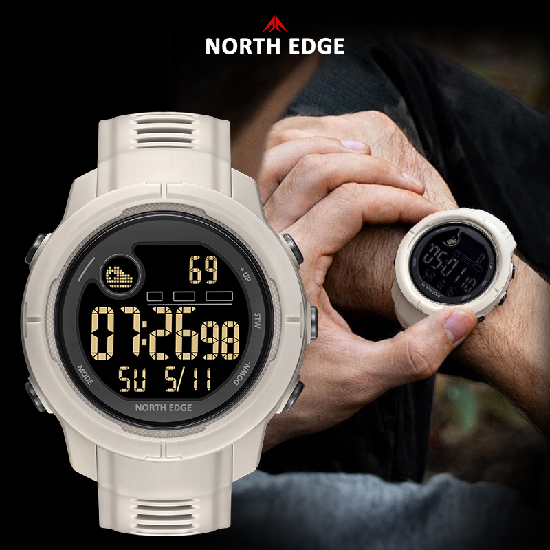NORTH EDGE New Men's Digital W - Altimeter Compass Watch recension och pris