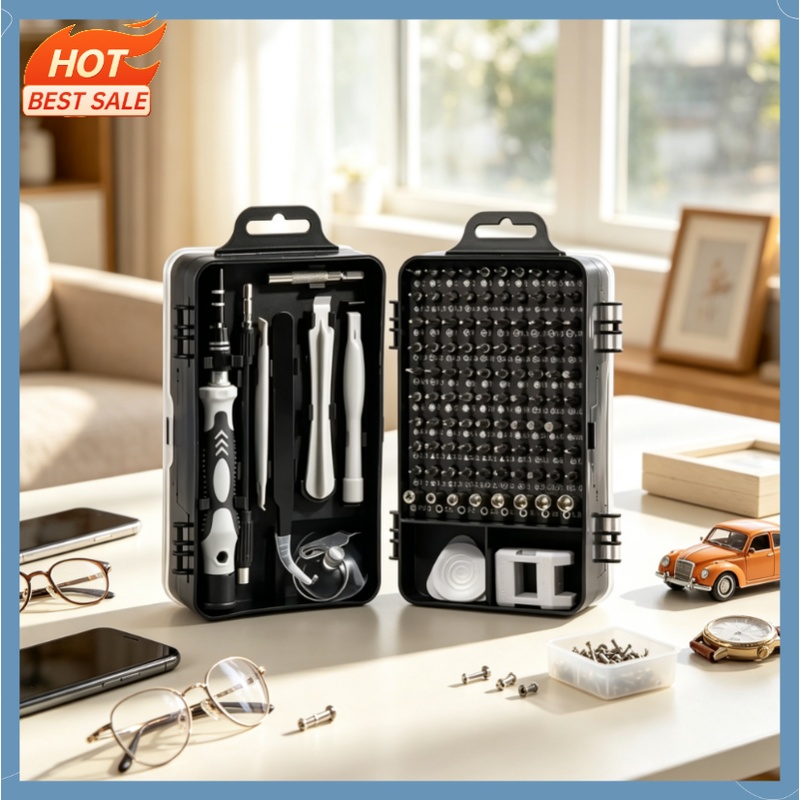 115 in 1 Professional Precisio - Watchmaker Screwdriver recension och pris