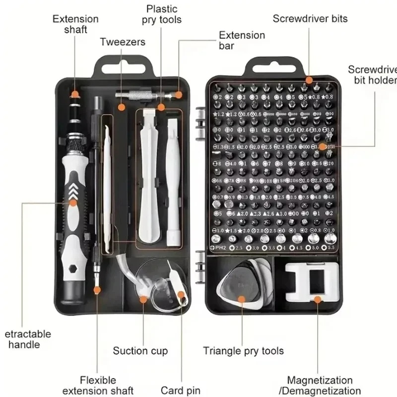 115 in 1 Professional Precisio - Watchmaker Screwdriver recension och pris