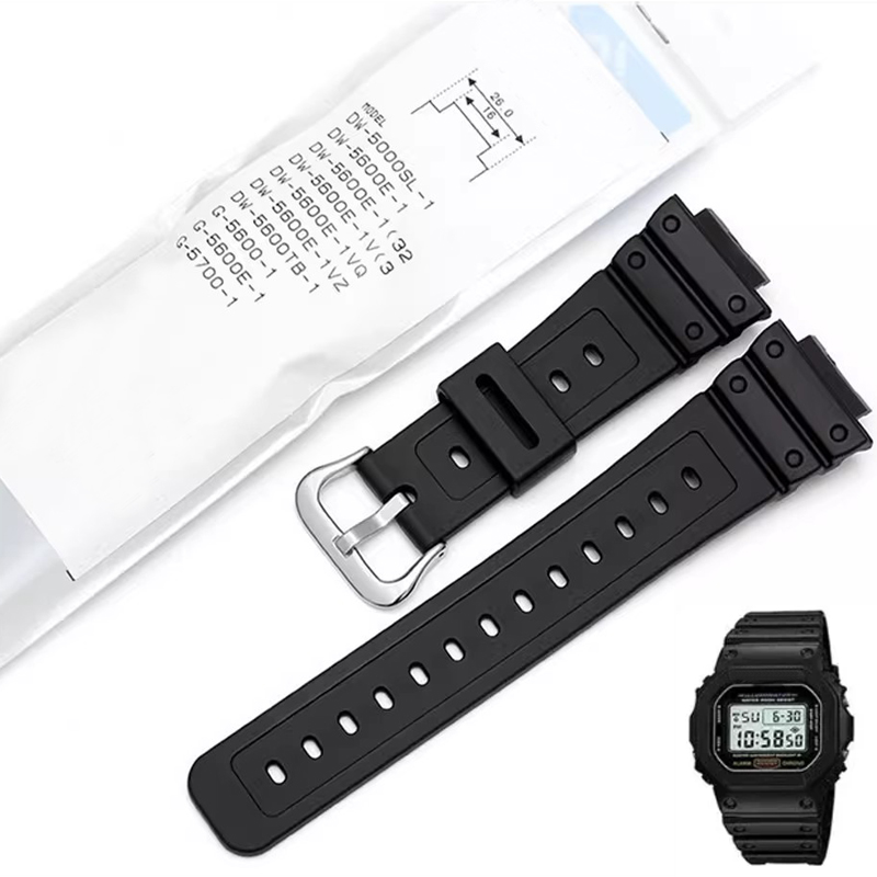 Silicone Small square resin St - Smartwatch Casio Watches For Men recension och pris