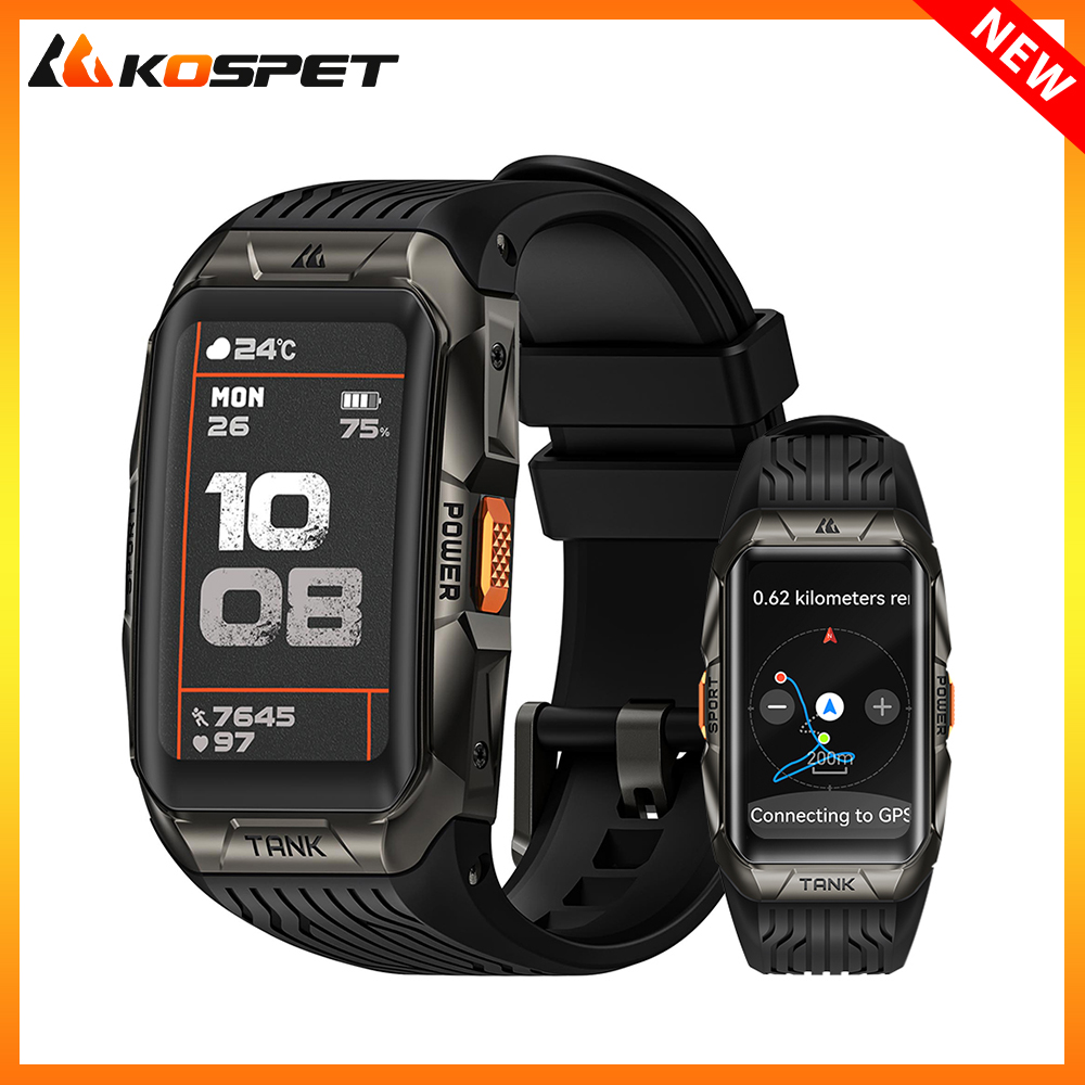 2025 KOSPET TANK X2 Ultra Smar - Altimeter Compass Watch recension och pris