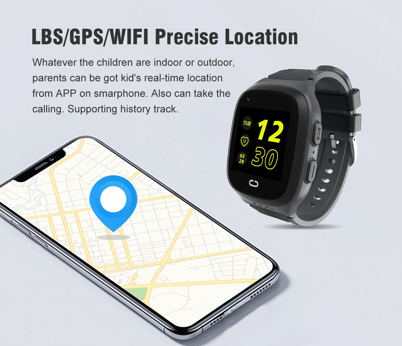 4G Kids Smartwatch SOS Waterpr - Smartwatch Watches Price recension och pris