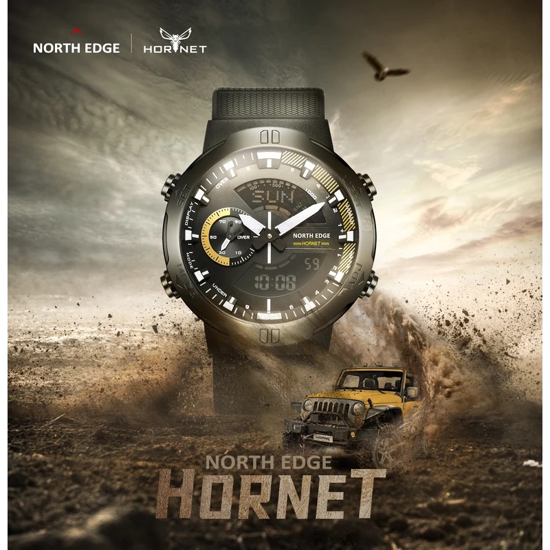 NORTH EDGE Mens Smart Watch Wo - Smartwatch Army Watches For Men recension och pris