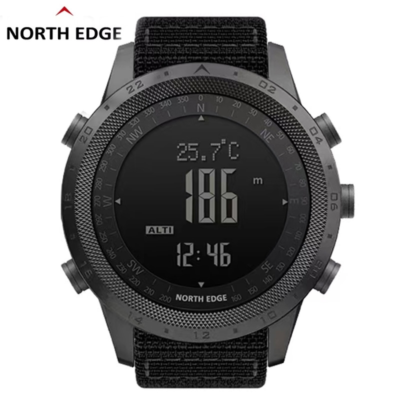 NORTH EDGE DESERT Men Digital  - Altimeter Compass Watch recension och pris
