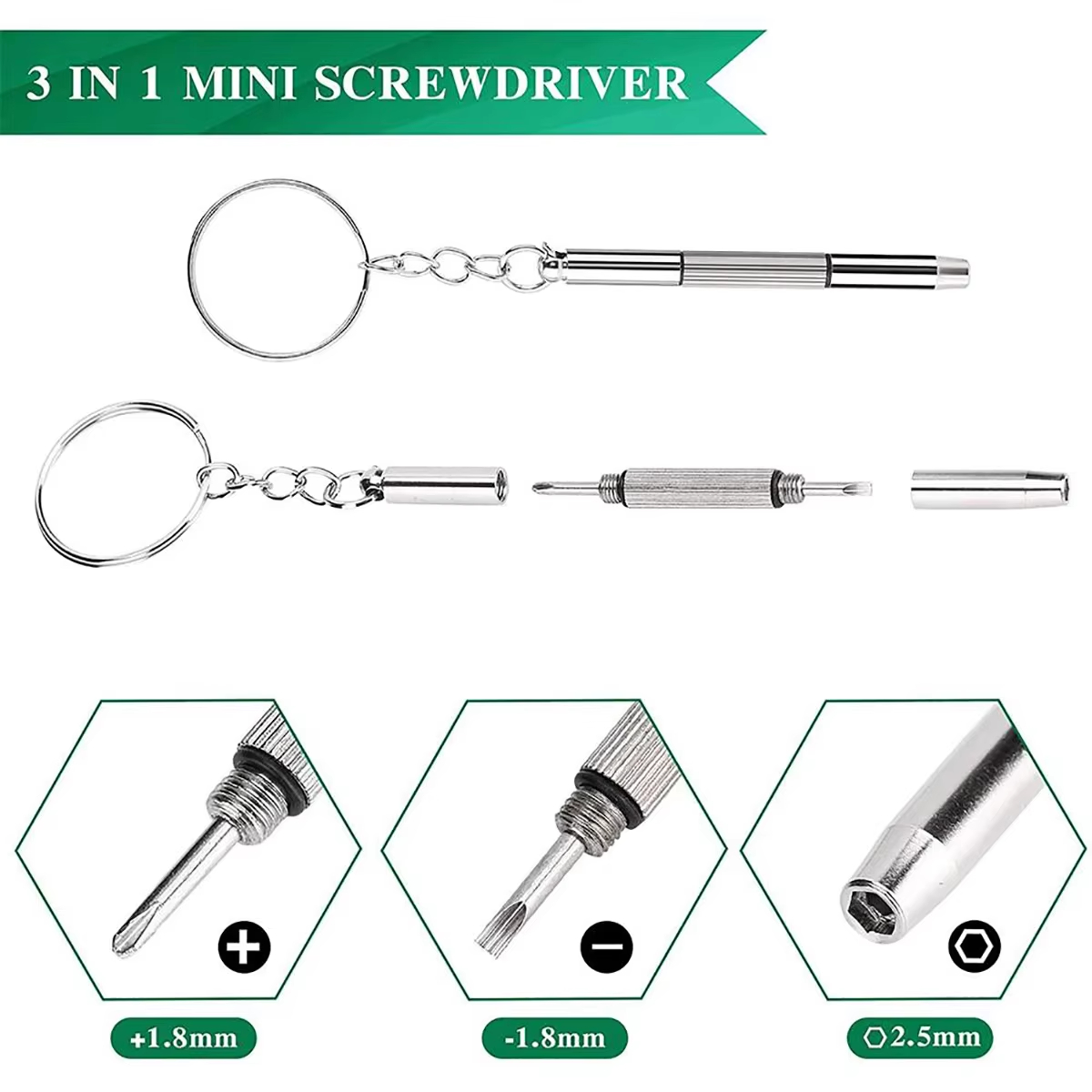1~20Pcs Mini Hand Glasses Scre - Watchmaker Screwdriver recension och pris