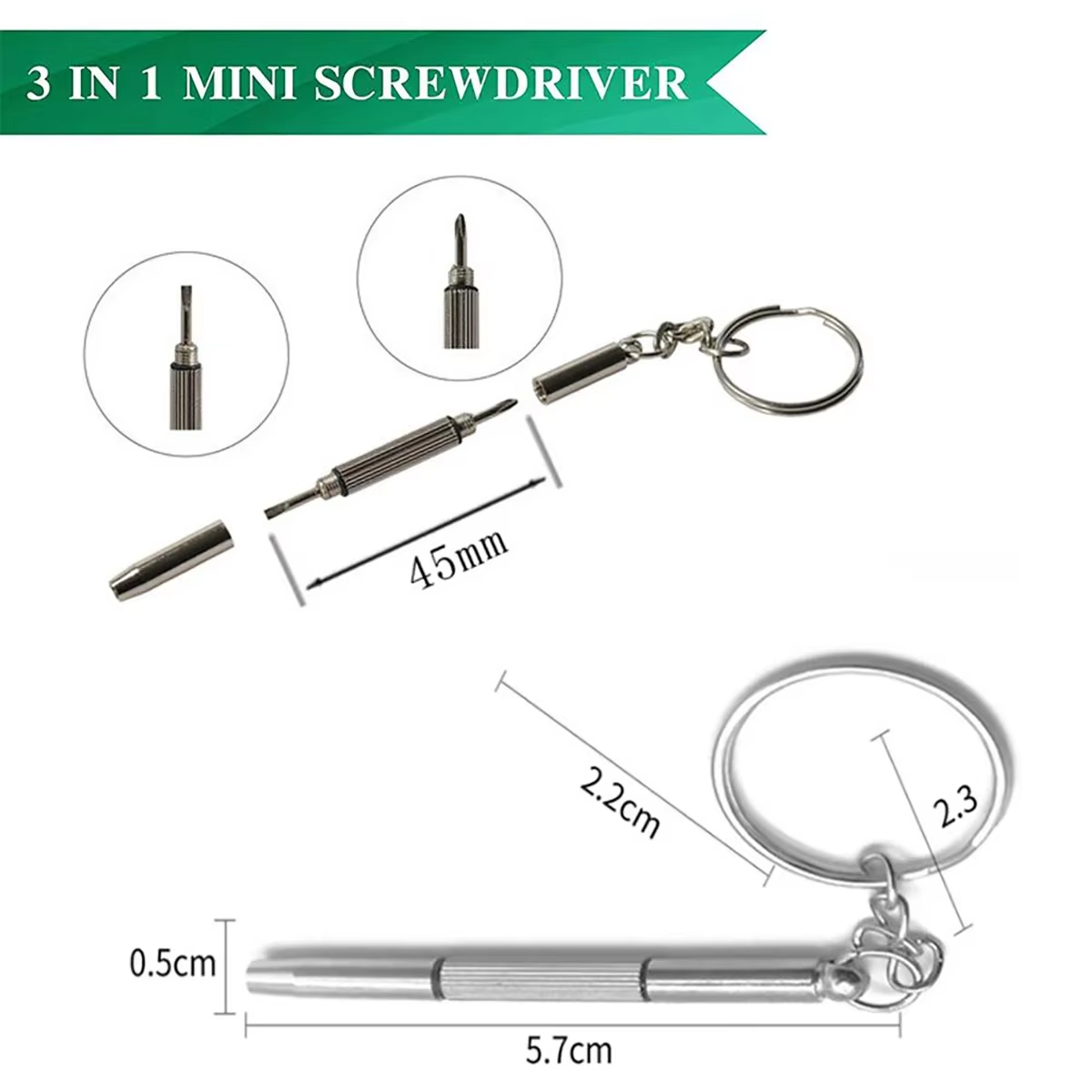 1~20Pcs Mini Hand Glasses Scre - Watchmaker Screwdriver recension och pris