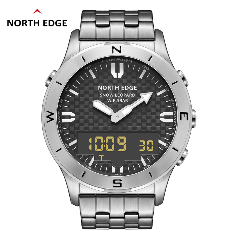 NORTH EDGE Men's Digital Watch - Altimeter Compass Watch recension och pris