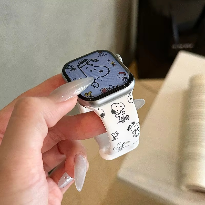 Cartoon Snoopy Watchband Apple - Apple Watch Band recension och pris