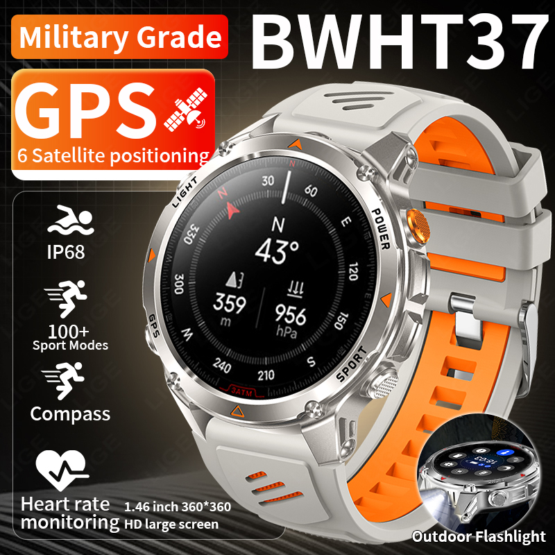 LIGE Rugged GPS Track Smart Wa - Watch Smartwatch recension och pris