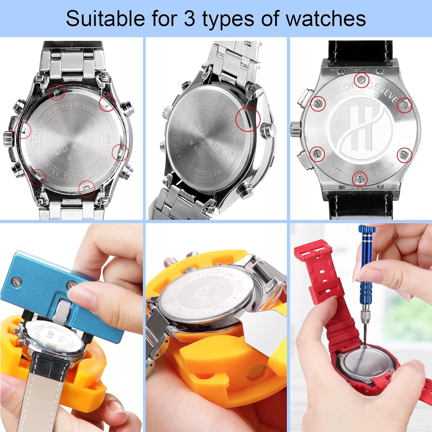 32 pcs Watch Battery Replaceme - Watchmaker Screwdriver recension och pris