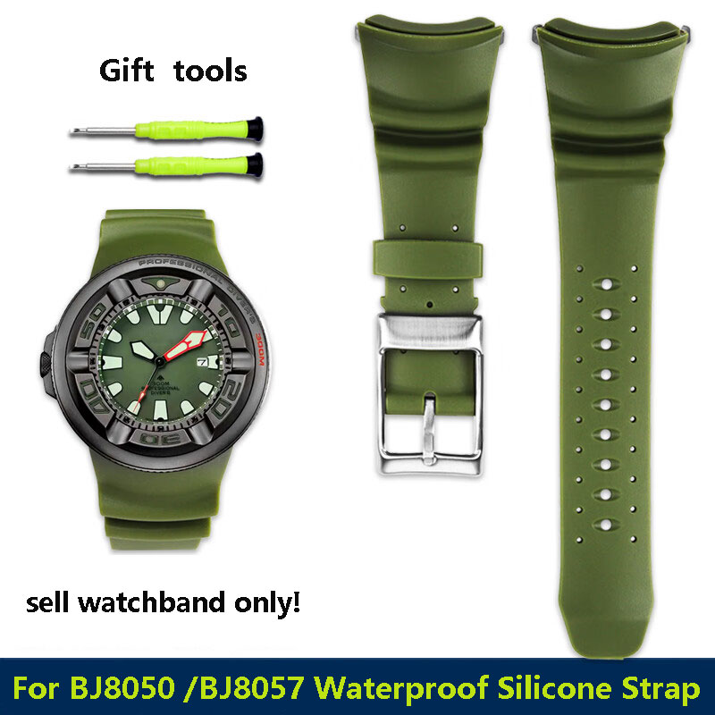 High quality silicone strap fo - Citizen Watch Promaster recension och pris