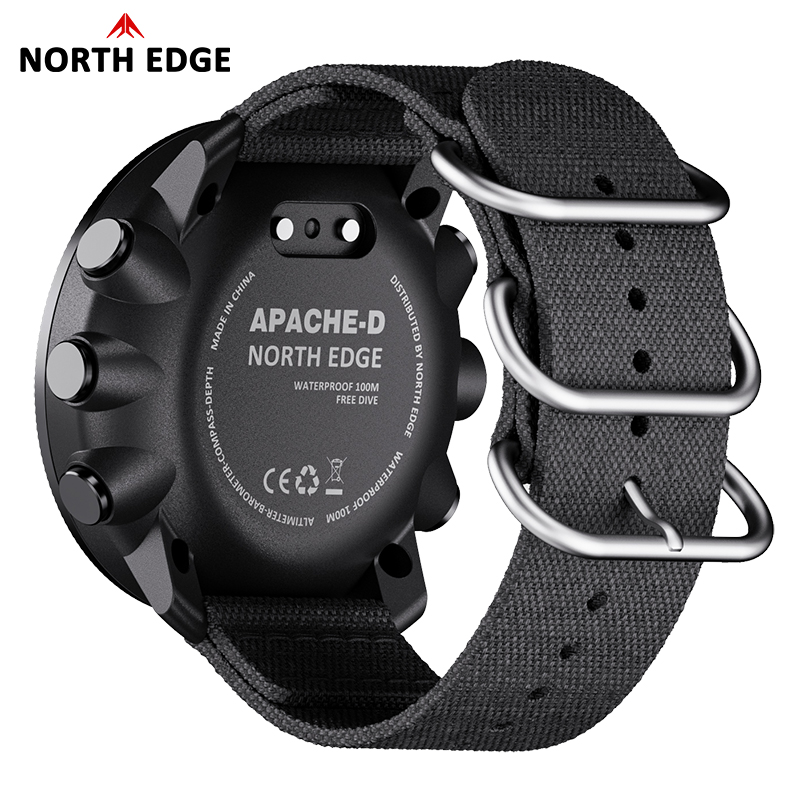 NORTH EDGE APACHE-D Men Free D - Altimeter Compass Watch recension och pris